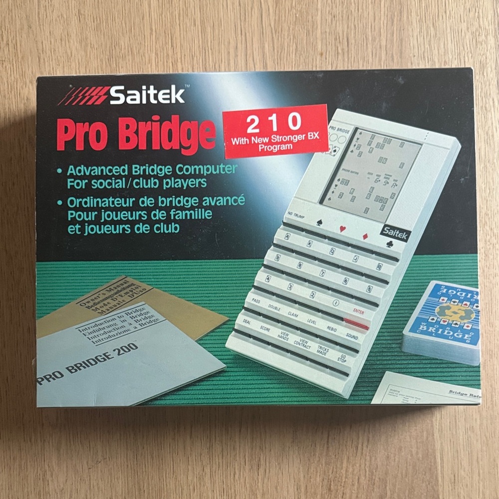 Saitek Pro Bridge 200 Advanced Bridge Computer